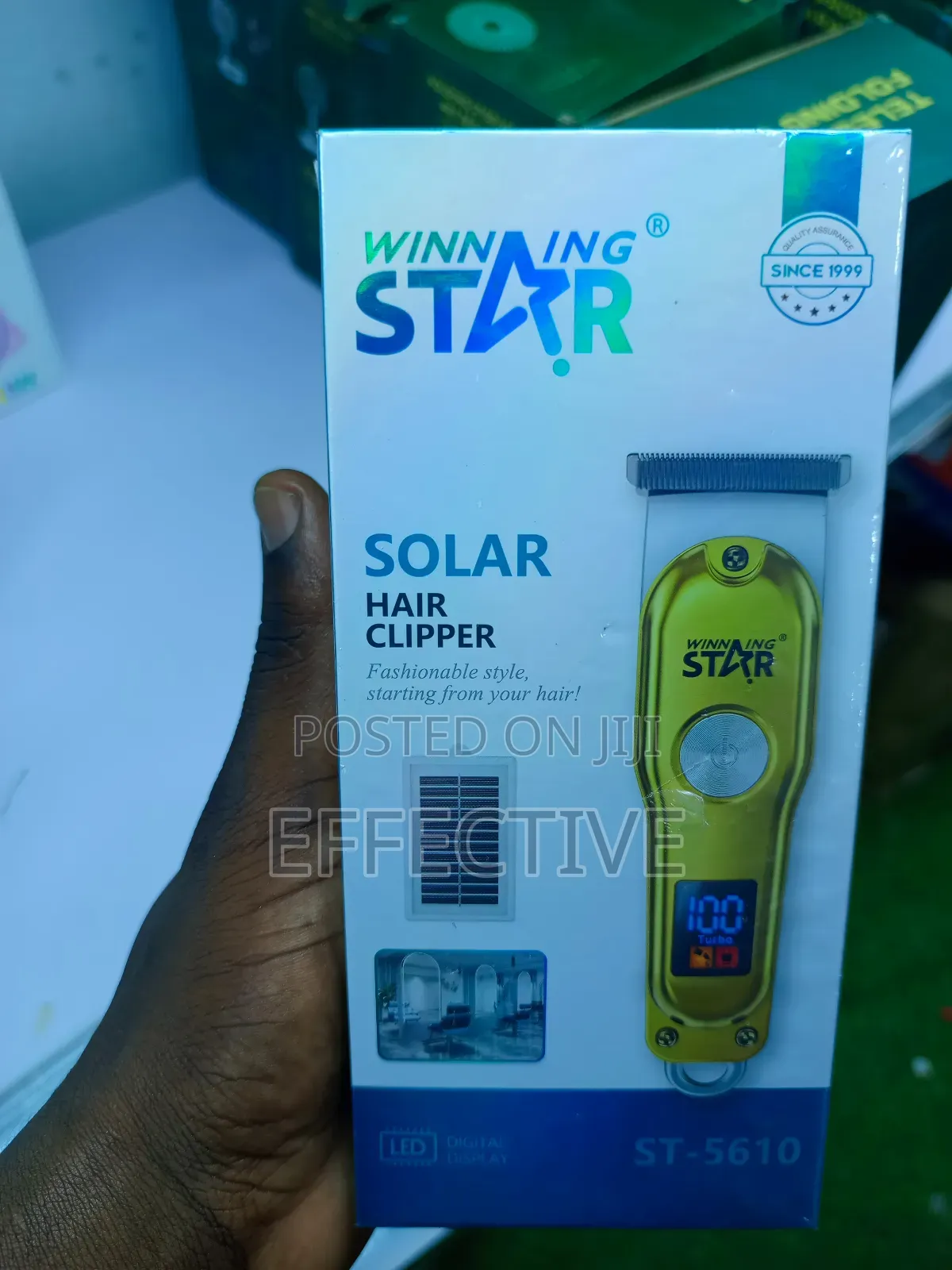 Solar Hair Clipper.