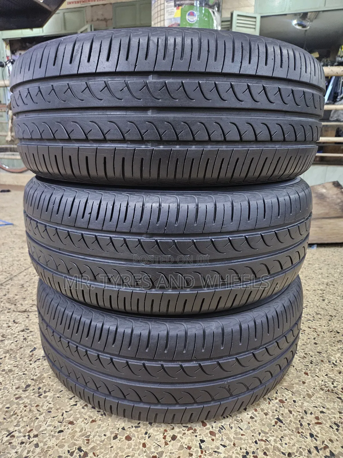 205 55 R16 Yokohama but They Are Only 3pises Mr. The Imported Tires.
