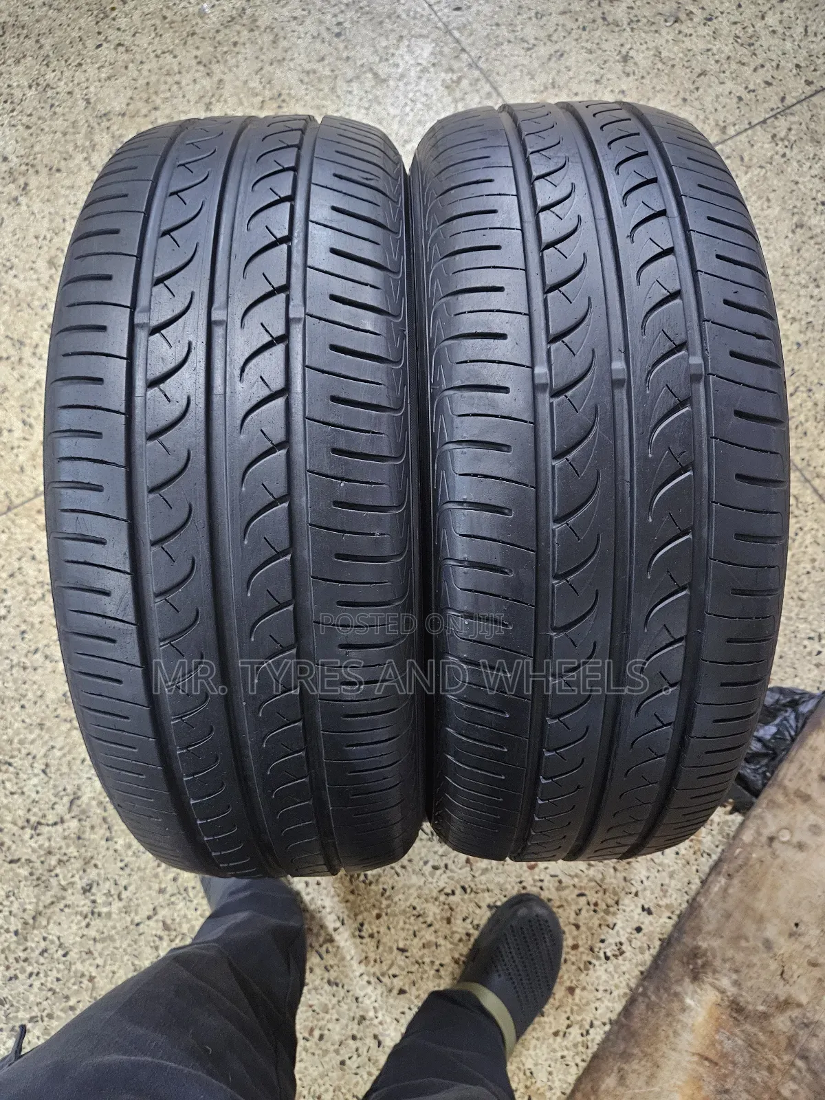 205 55 R16 Yokohama but They Are Only 3pises Mr. The Imported Tires.
