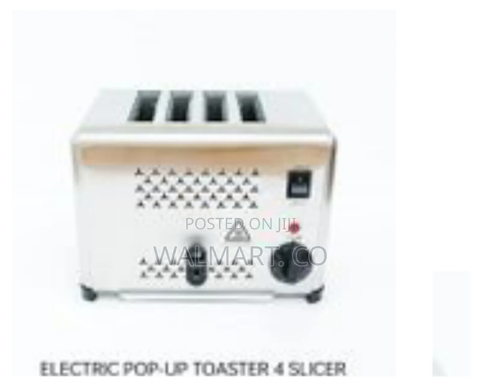 Commercial Electric Bread Toaster Stainless Steel 4 Slices Toaster