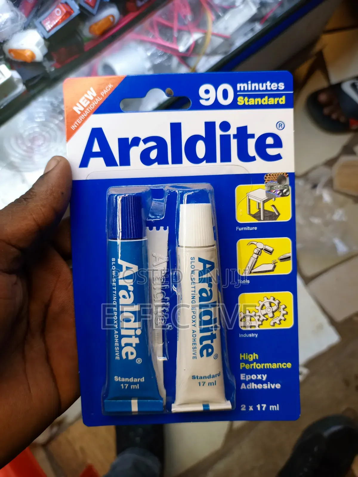 Slow-Setting Epoxy Adhesive.