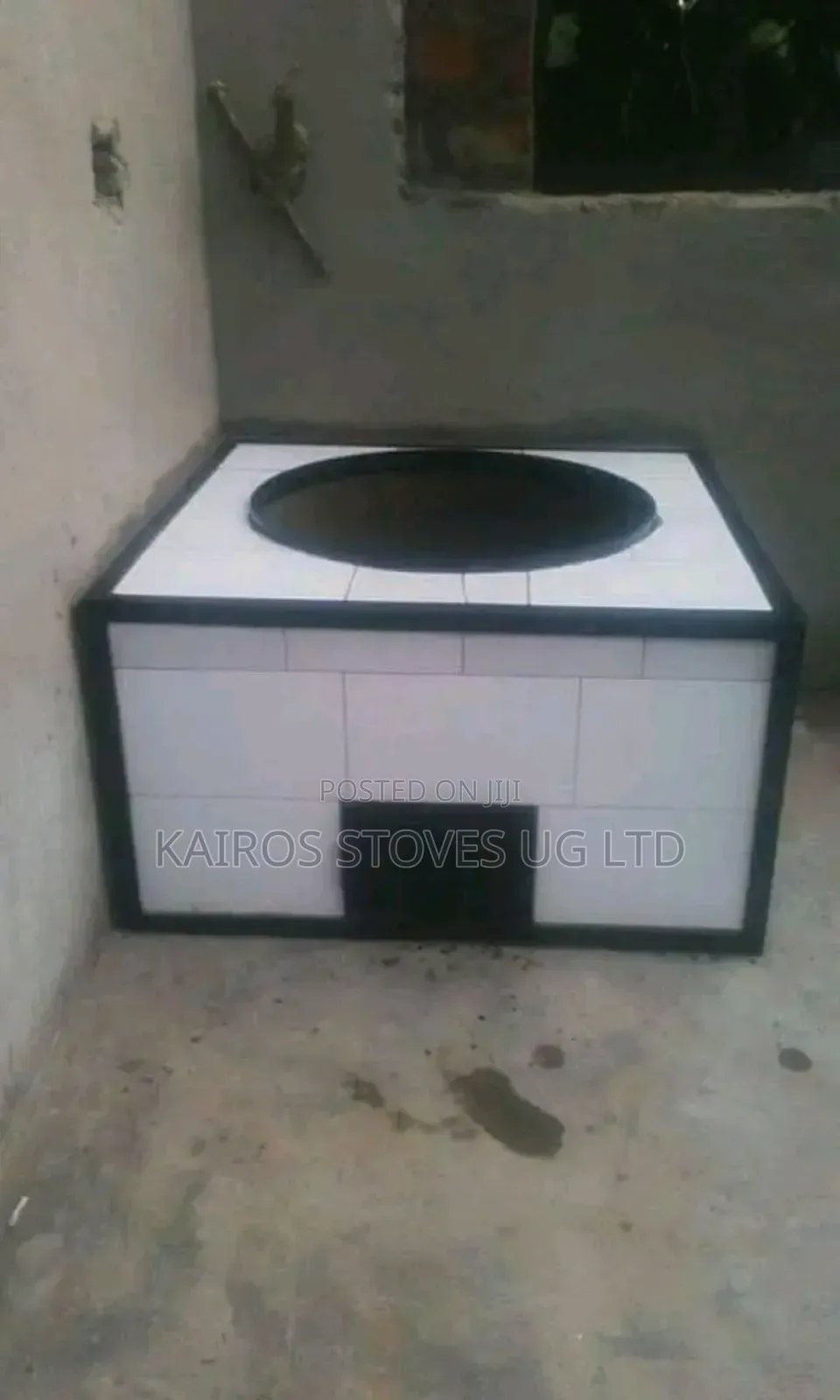 Single Standing Firewood Saving Cooking Stove