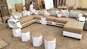 Timber Made U Shape Sofa