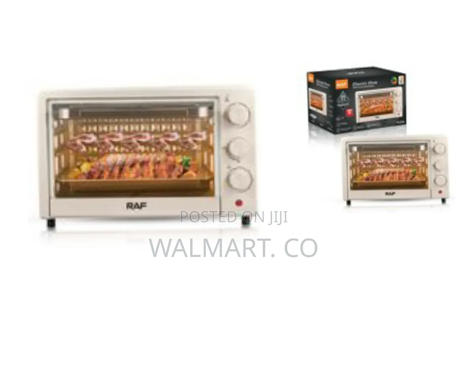 Raf 24 Litres Electric Oven With Stainless Steel Tray-Multicolor