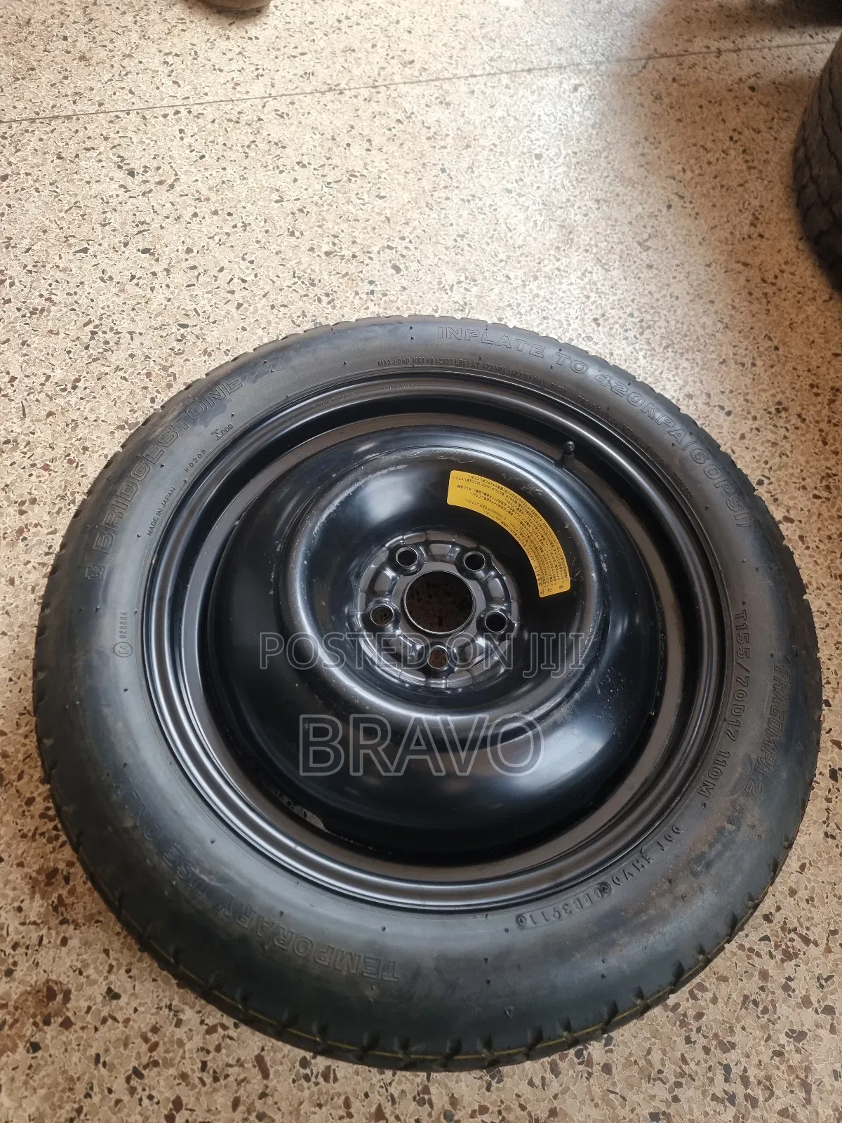 New Spare Tyre for Subaru Size 17.
