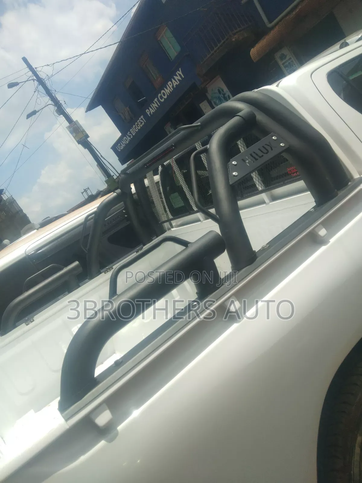 Reinforced Black Bull Bar Universal to Pickup