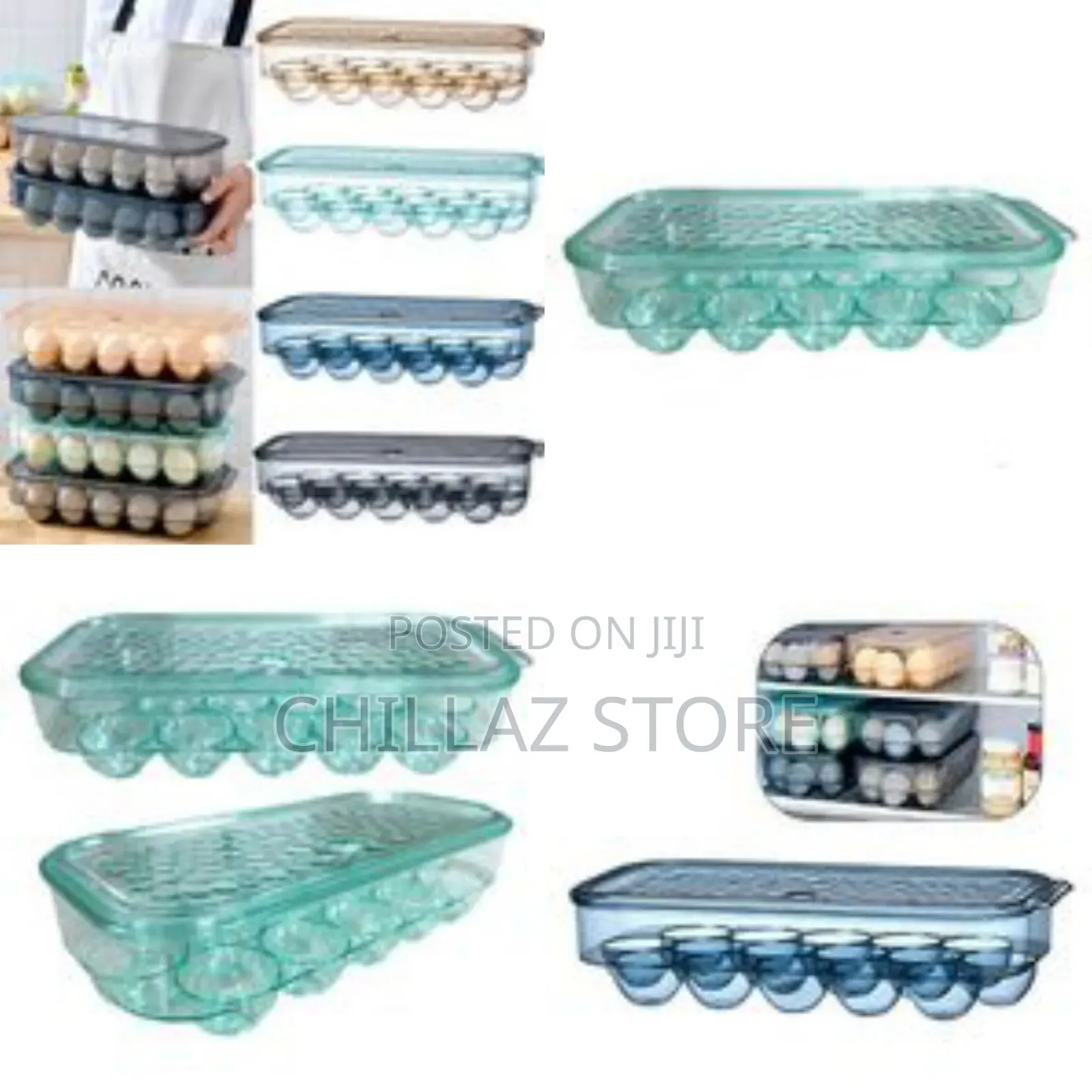 16 Egg Tray Holder for Refrigerator .