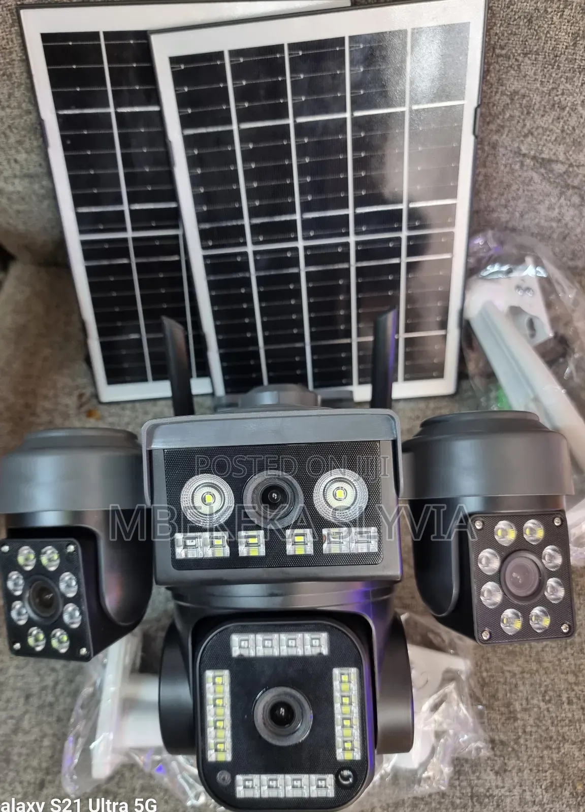 4lens Solar Simcard Security Camera