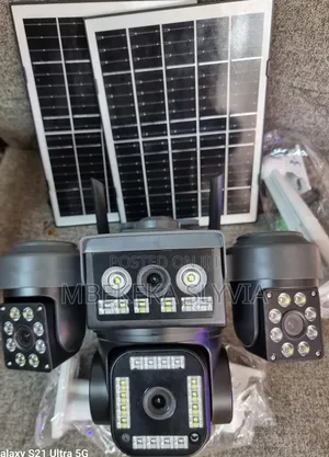 4lens Solar Simcard Security Camera