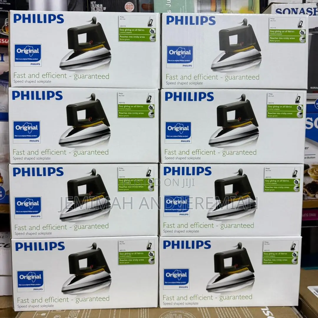 Phillips Dry Flat Iron With Aluminium Soleplate