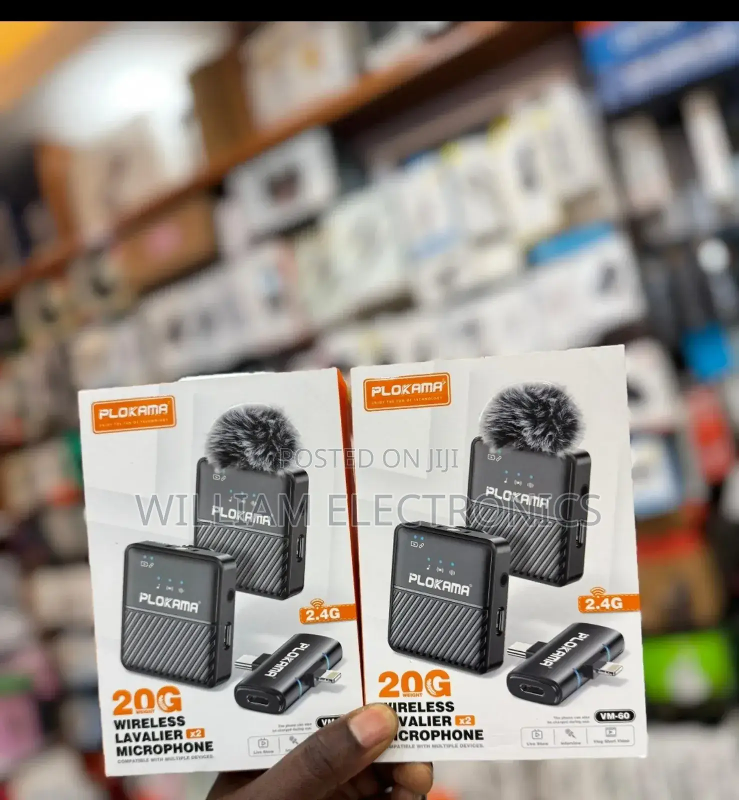 Plokama Vm60 Wireless Lavalier Microphone