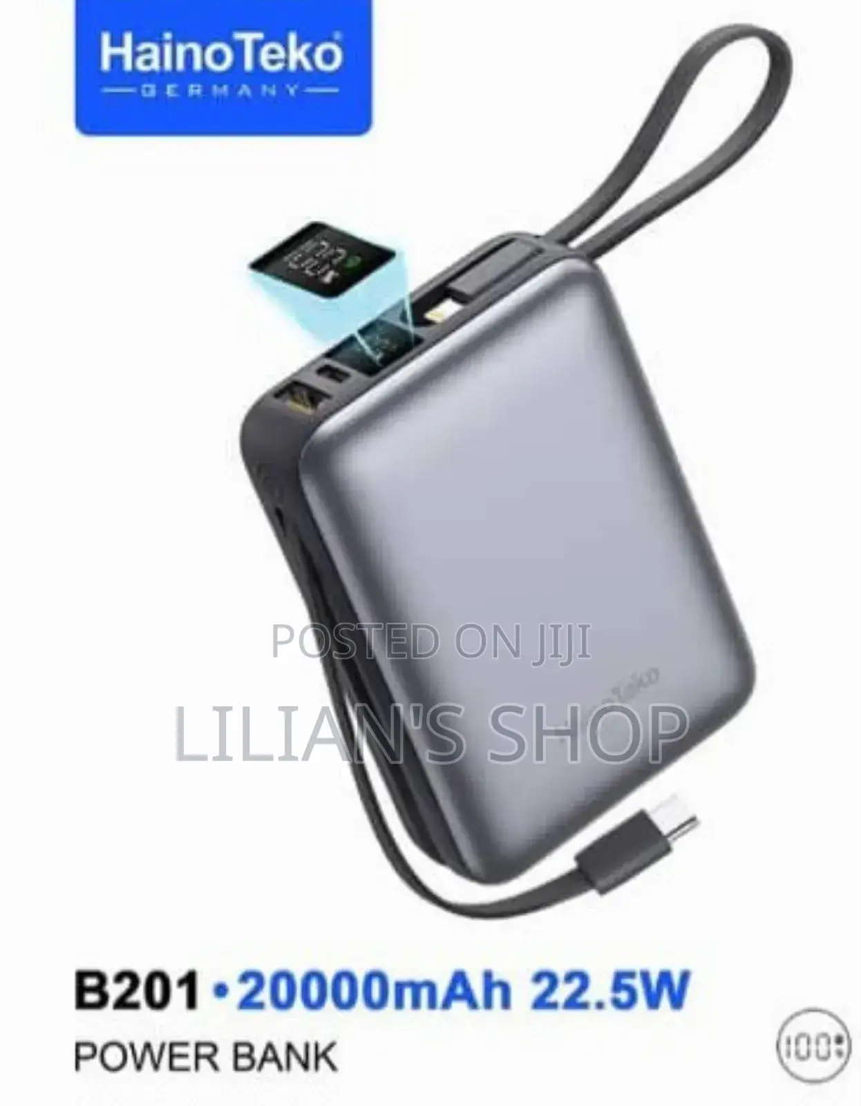 Hainoteko 20000mah Power Bank