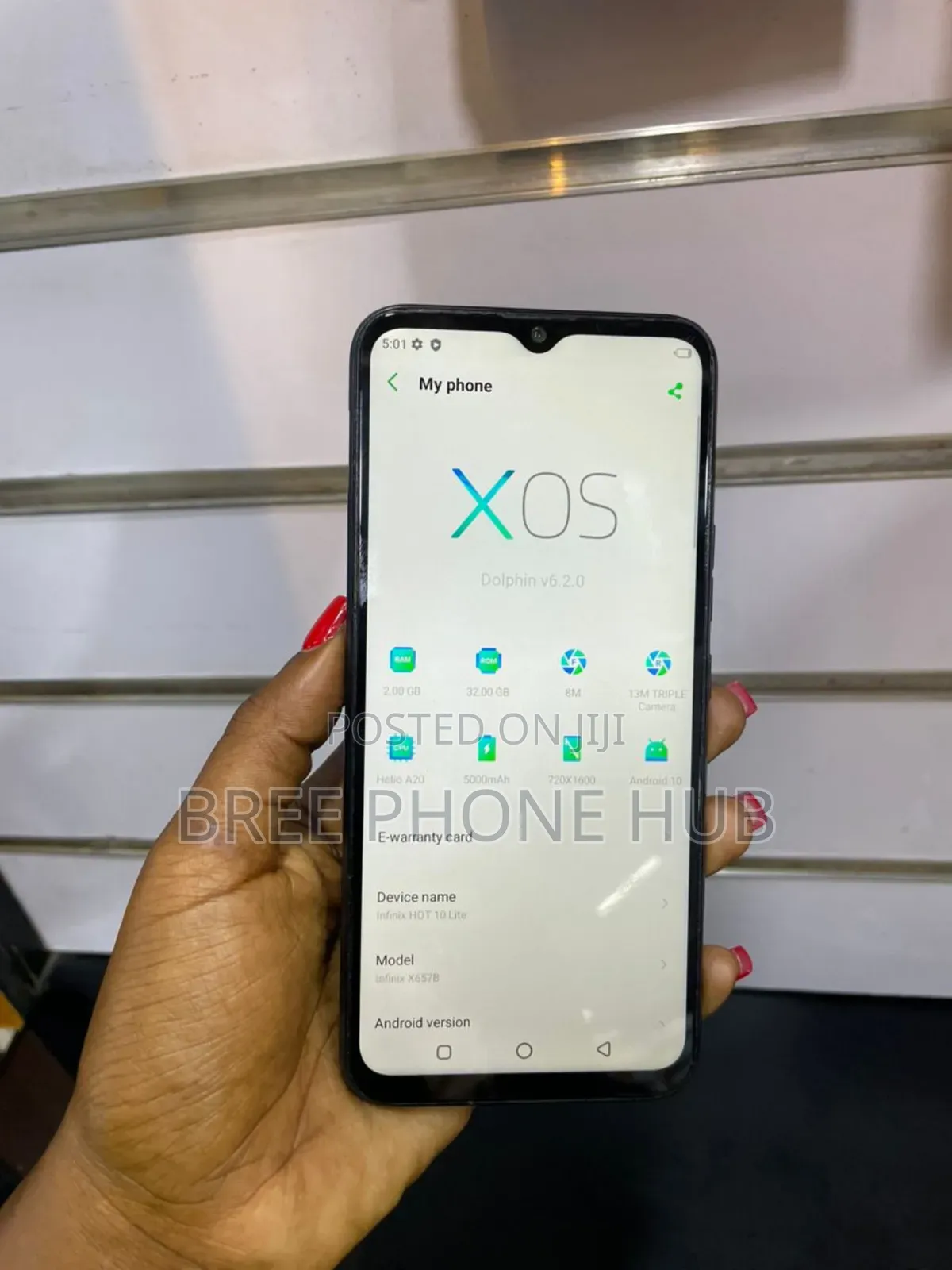 Infinix Hot 10 Lite 32 GB Black