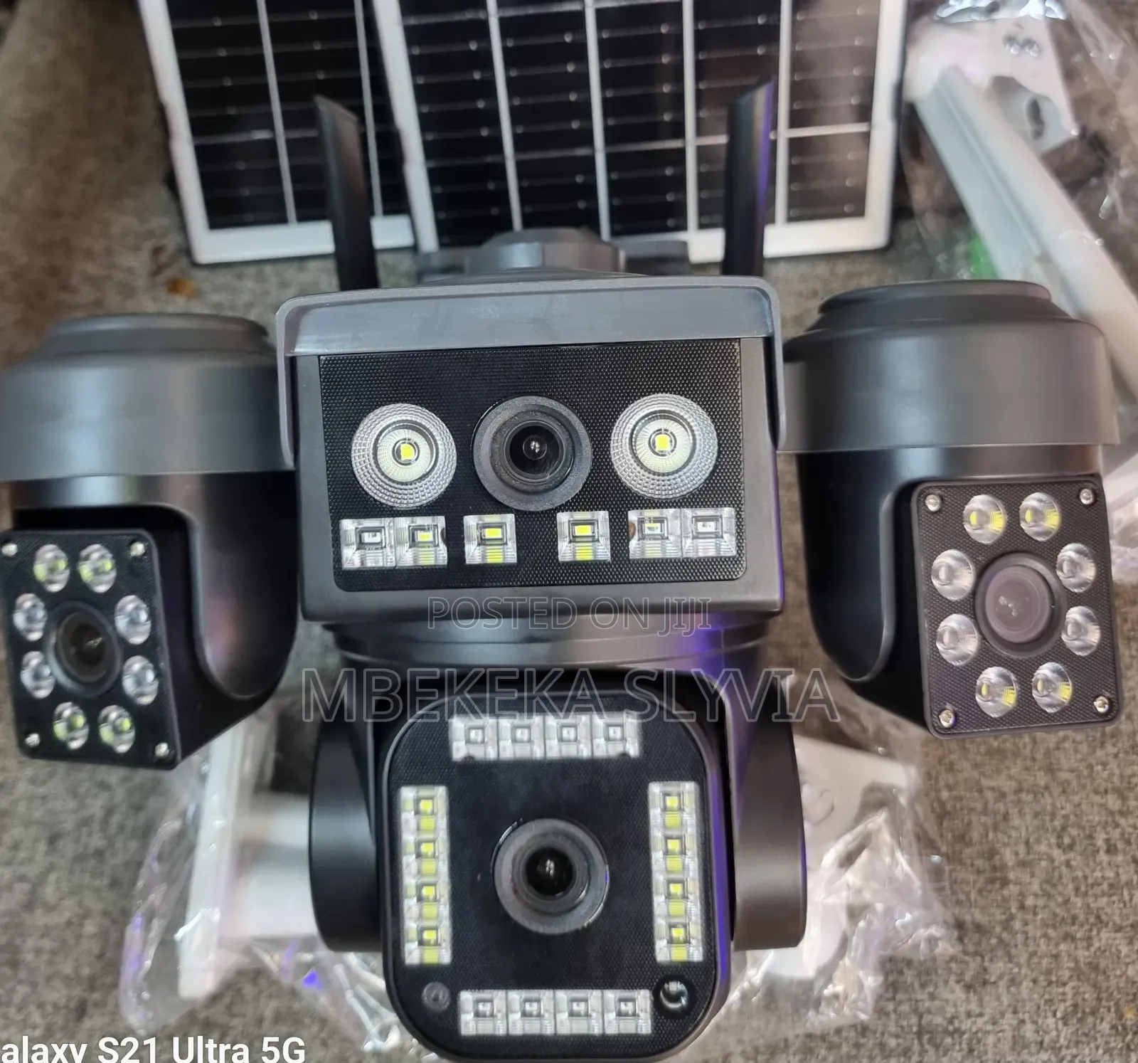 4lens Solar Simcard Security Camera