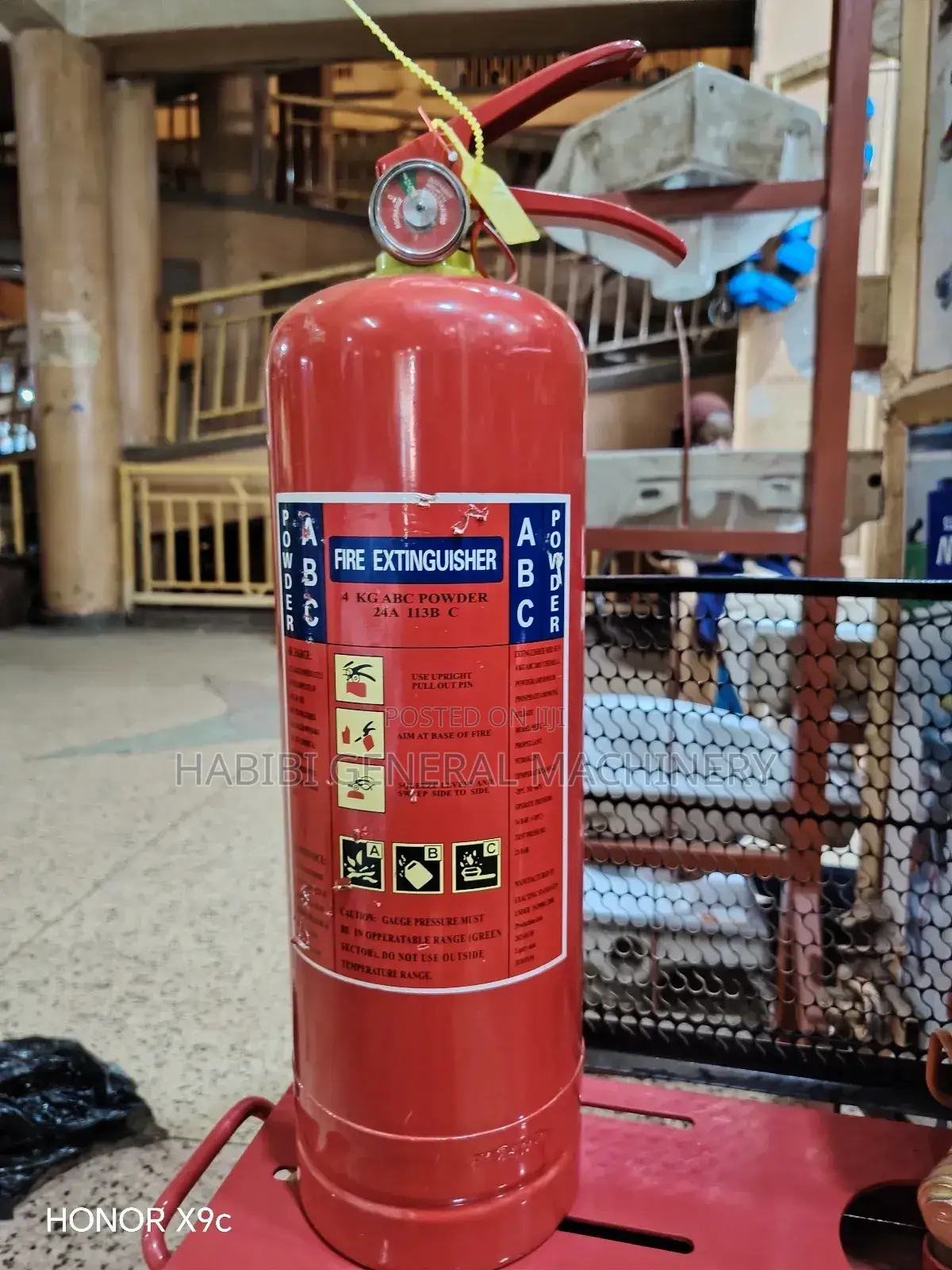 6kg Red Fire Extinguisher