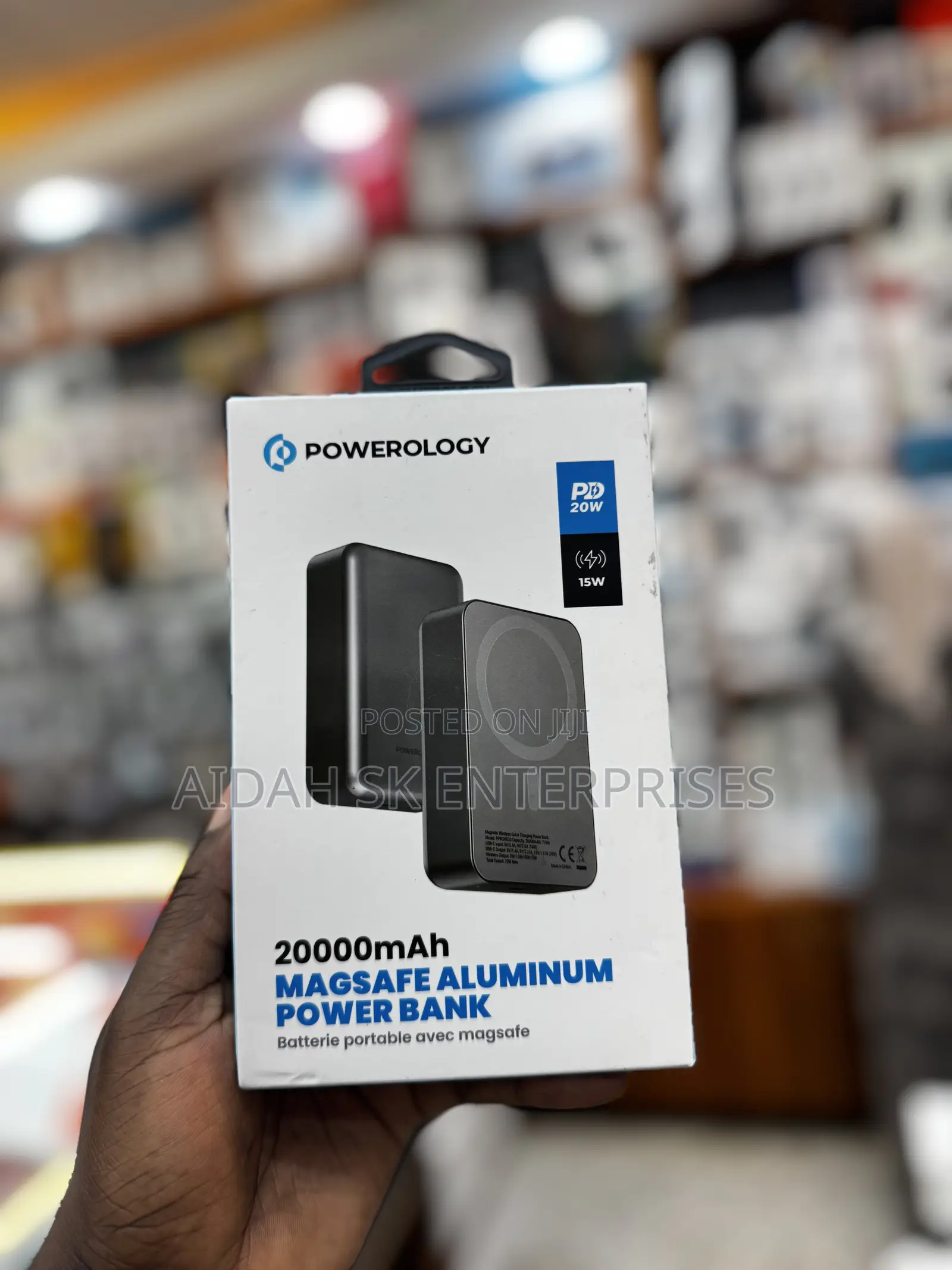 Powerology 20000 Mah 20w Pd 15w Magsafe Powerbank