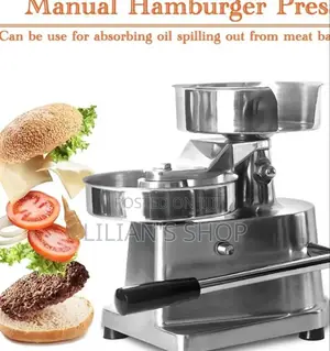 Manual Commercial Hamburger Press Machine