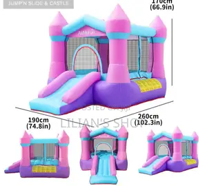 Inflatable Bounce House With Slide