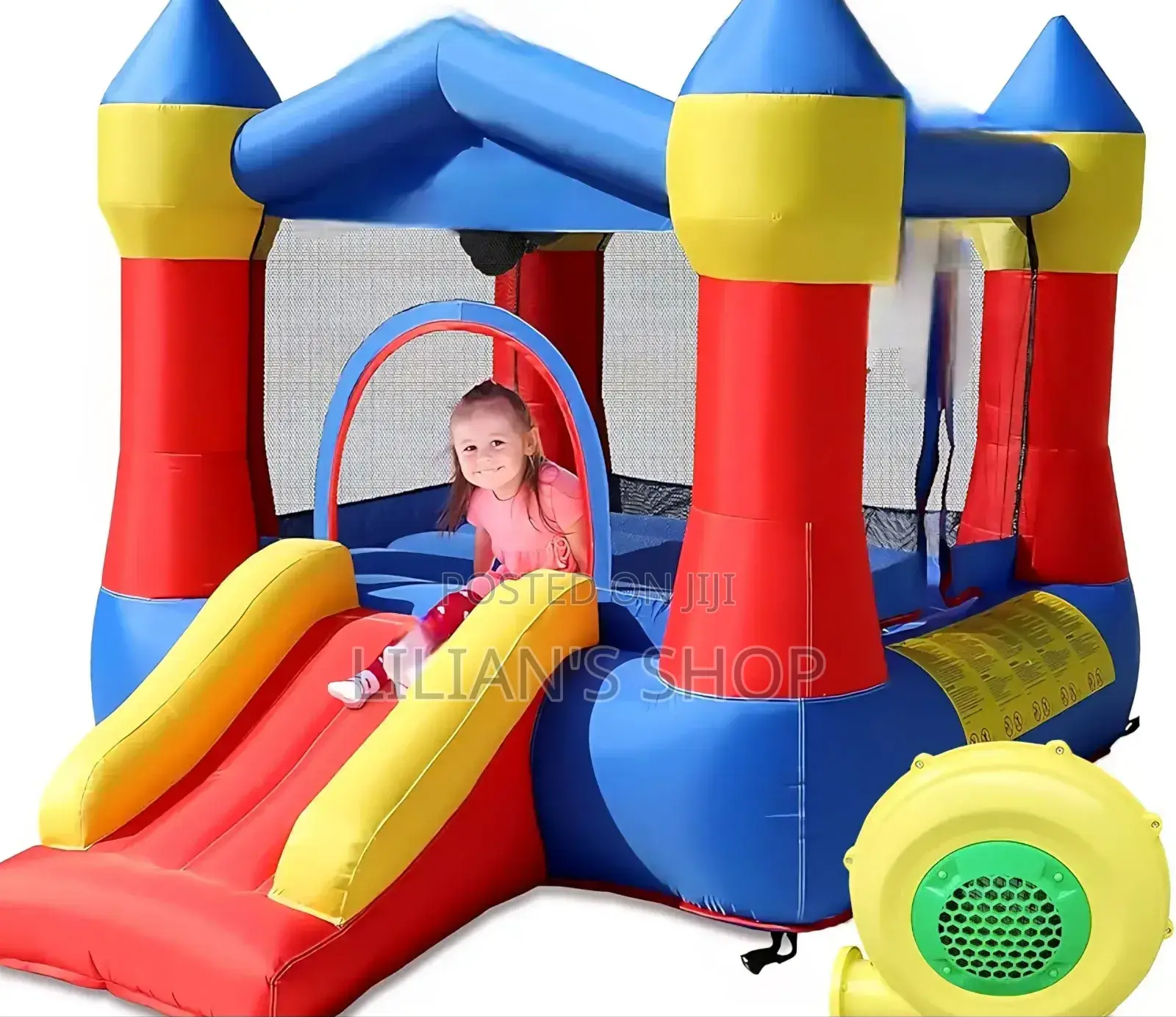 Inflatable Bounce House With Slide