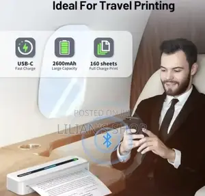 Portable Inkless Thermal Printer.