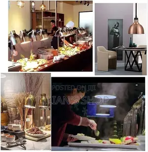 Portable Electric Commercial Food Warmer Lamp