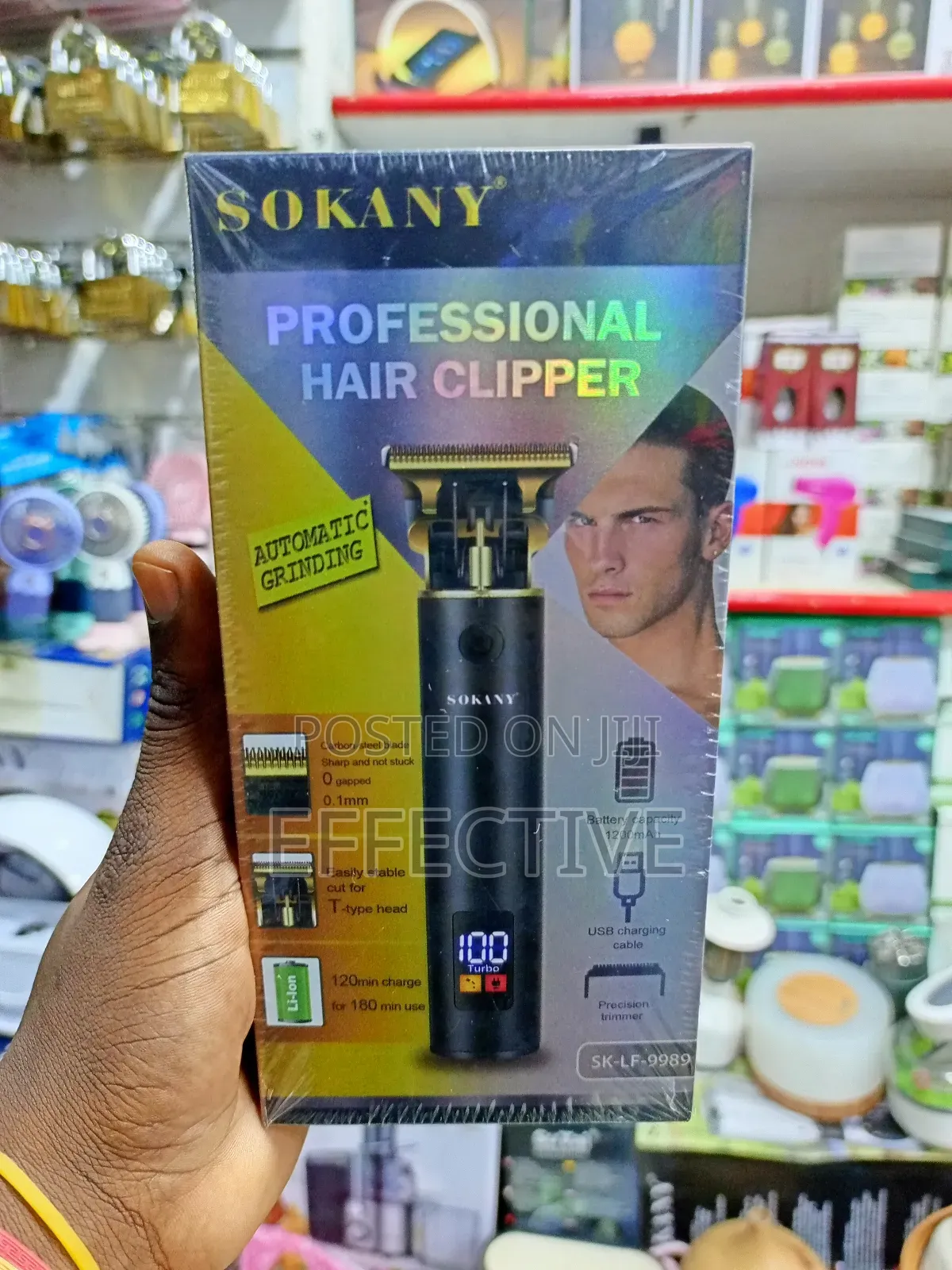 Sokany Professional Hair Clipper, Model Number Sk-Lf-9989.