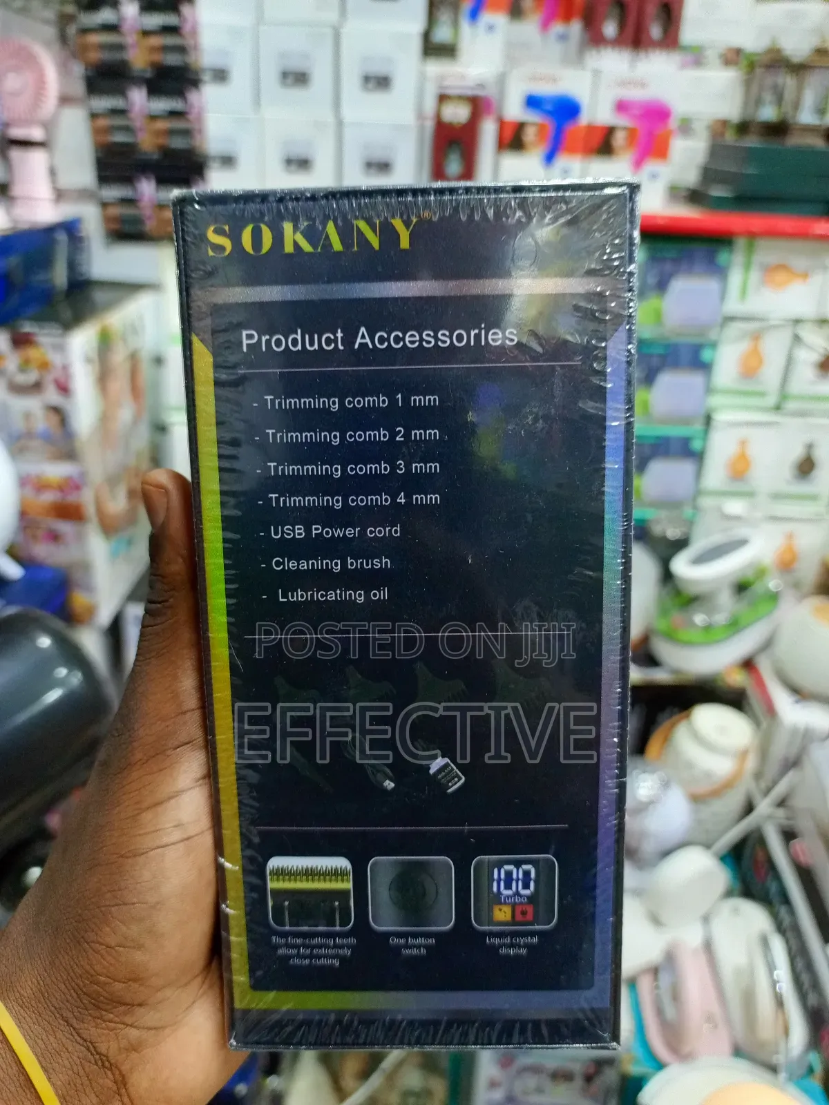 Sokany Professional Hair Clipper, Model Number Sk-Lf-9989.
