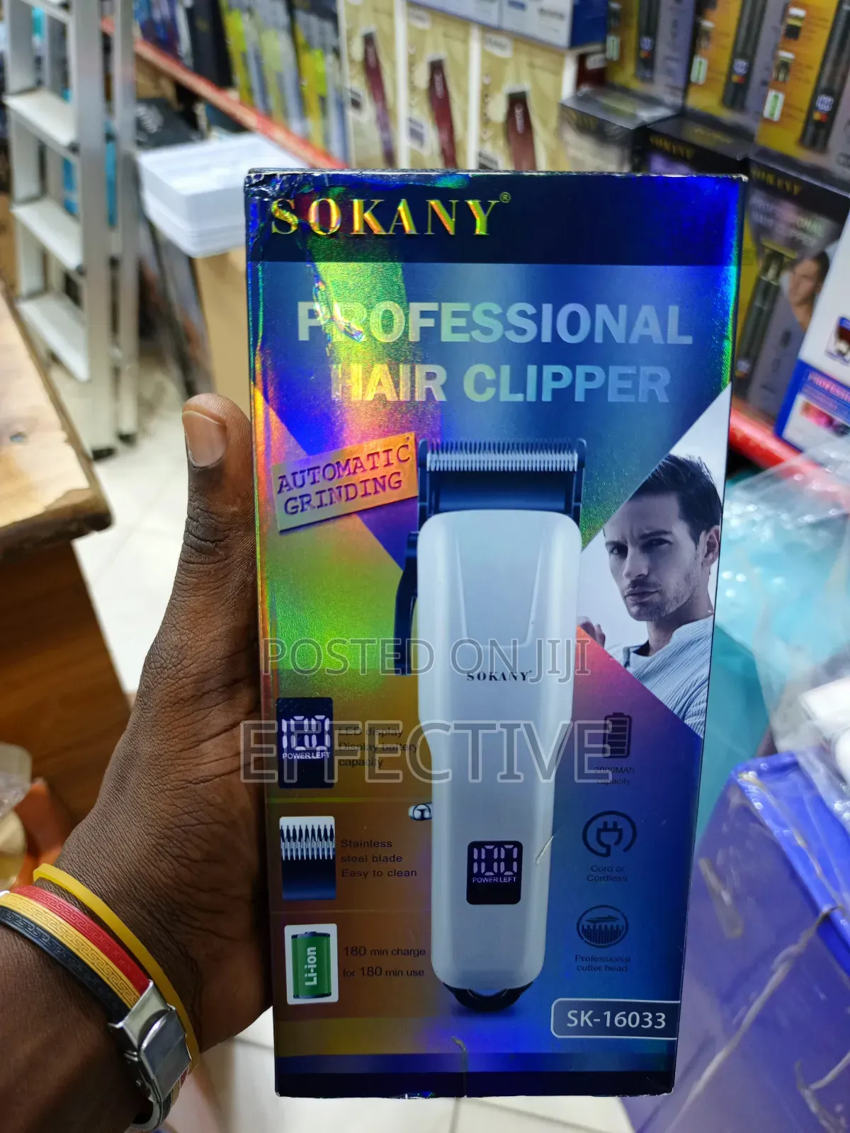 Sokany Hair Clipper, Model Sk-16033.