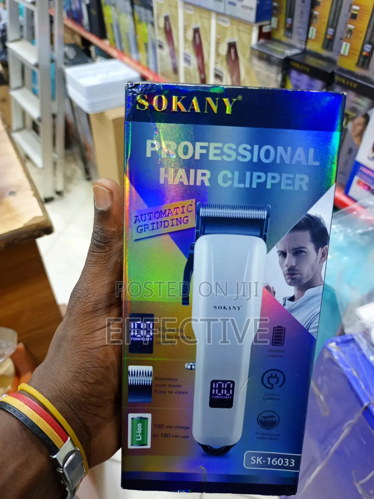Sokany Hair Clipper, Model Sk-16033.