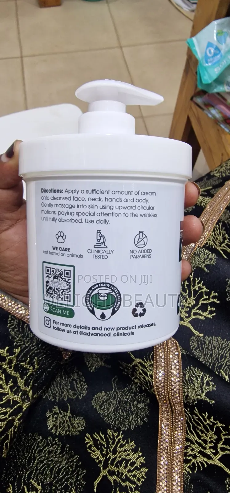 Advanced Clinicals Collagen Cream