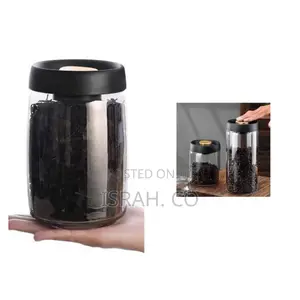 Glass Food Storage Canisters, Moisture Proof Air Extraction