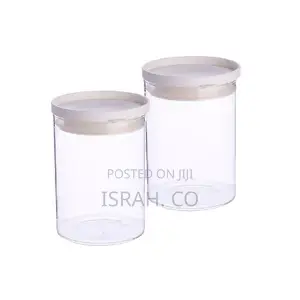 2 Pieces of 620ml Transparent Food Storage Containers