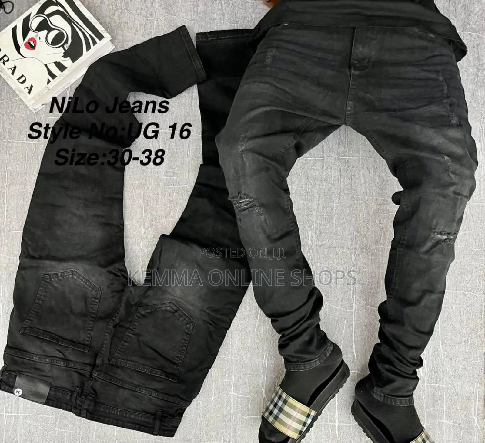 Stretcher Jeans Both Plain and Damage