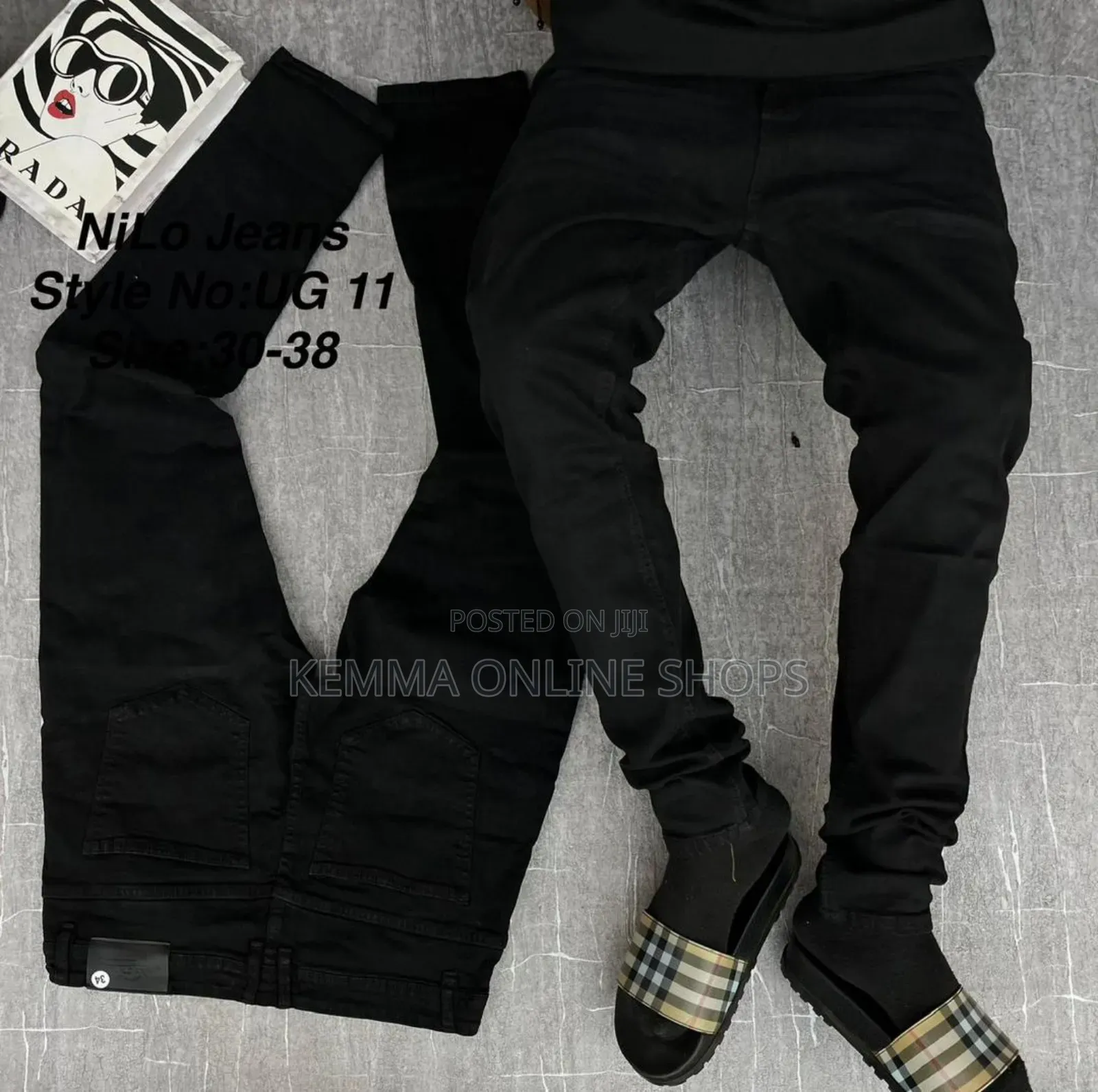 Stretcher Jeans Both Plain and Damage