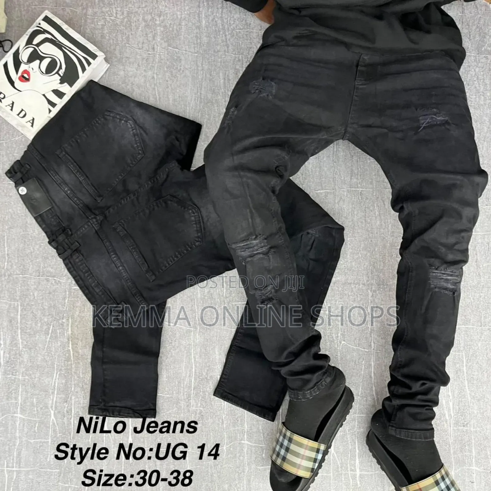 Stretcher Jeans Both Plain and Damage