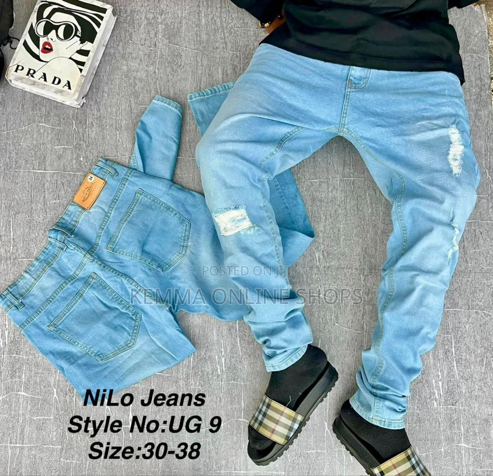 Stretcher Jeans Both Plain and Damage