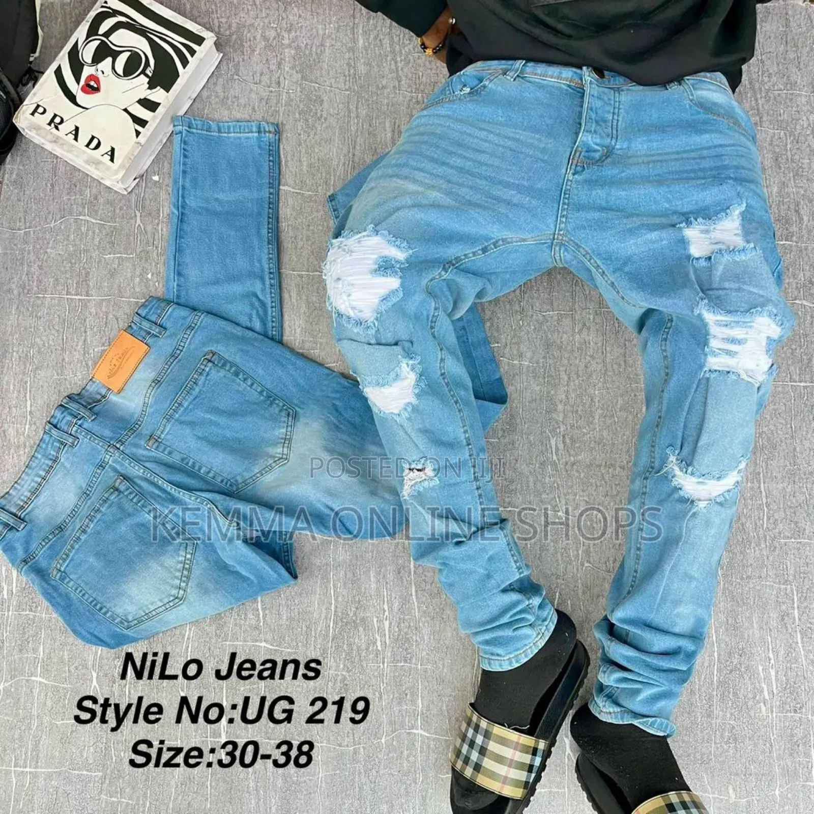 Stretcher Jeans Both Plain and Damage