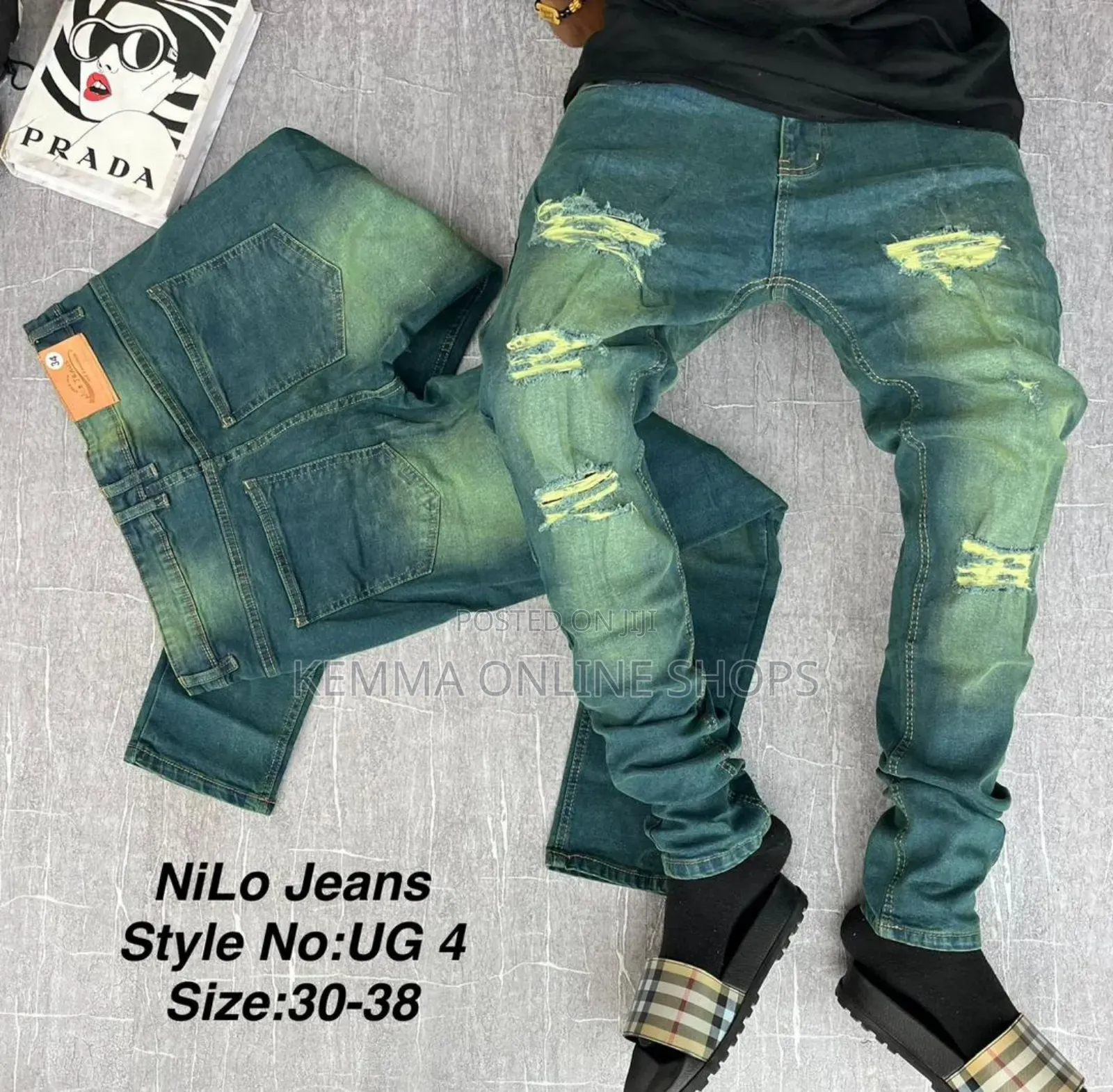 Stretcher Jeans Both Plain and Damage