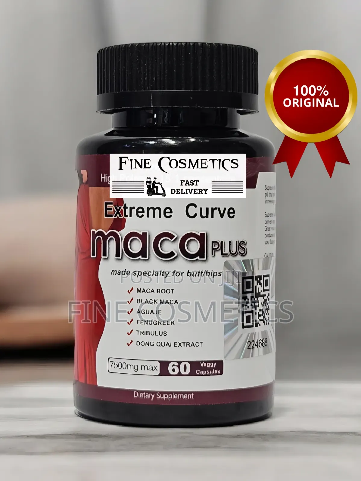 Extreme Curve Maca Plus Pills | For Hips + Butt Enlargement