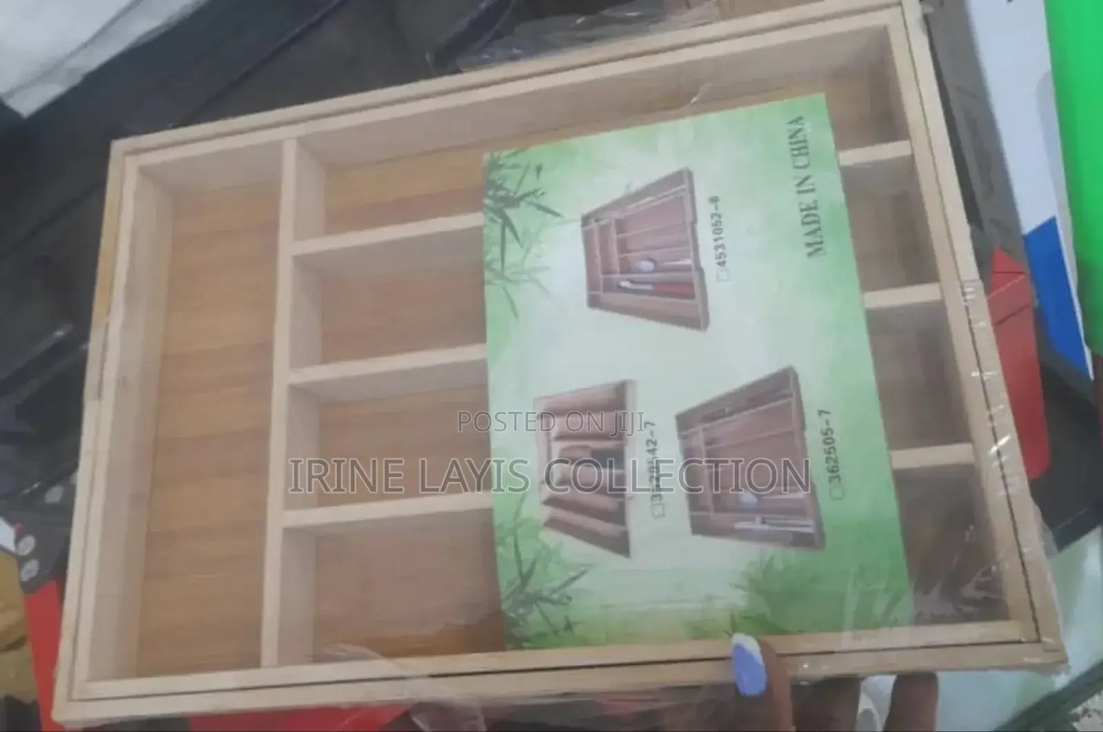 Bamboo Cutlery Drawer Organizer.