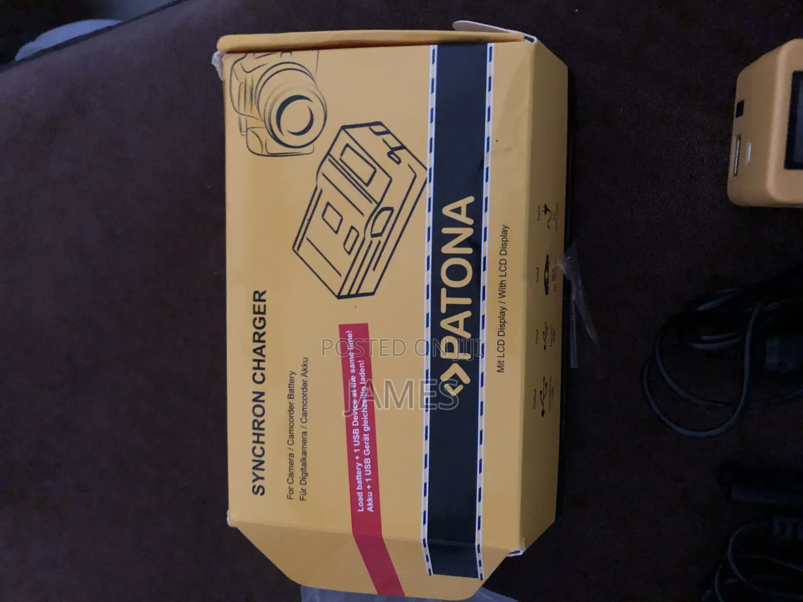 Camcorder Battery With Charger