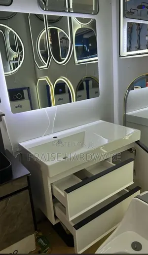 Handwash Carbin With Led Mirror