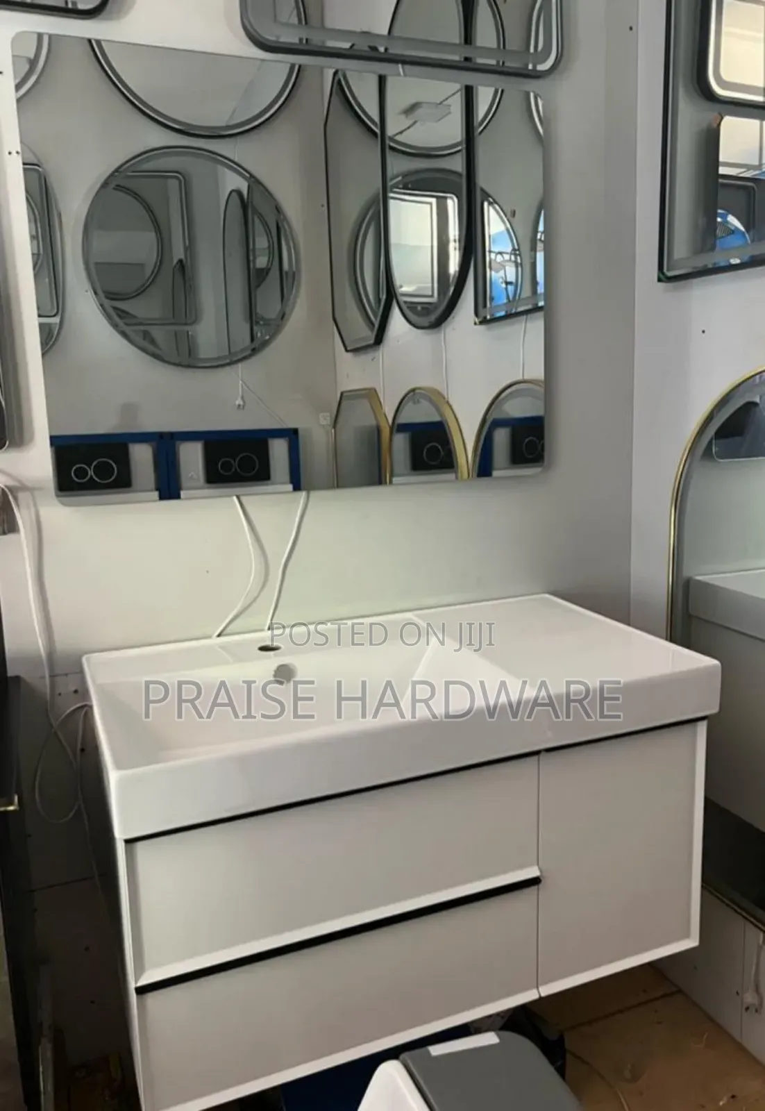 Handwash Carbin With Led Mirror