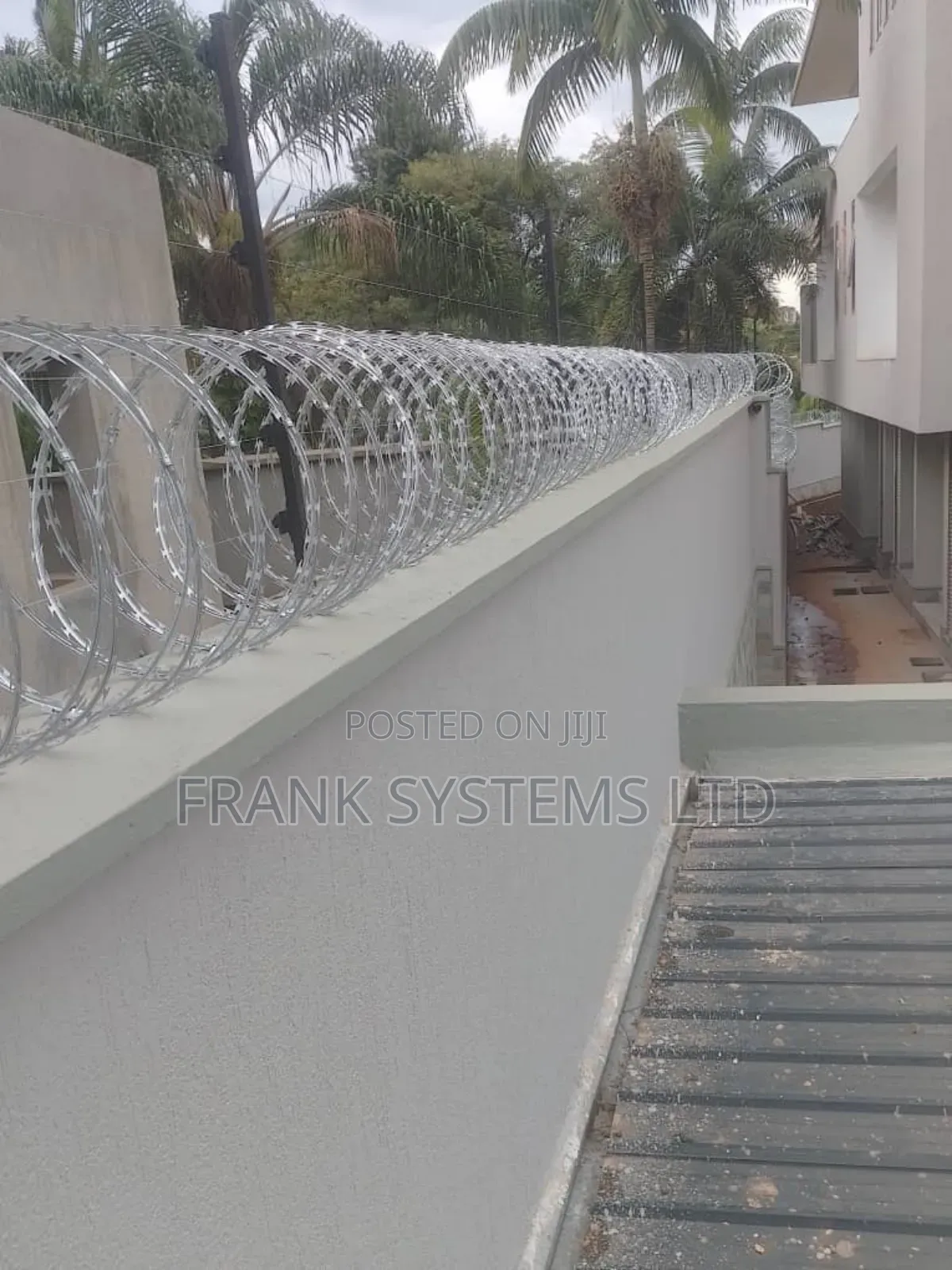 Electric Fence Installations On A Plot Of 100fts By 80fts