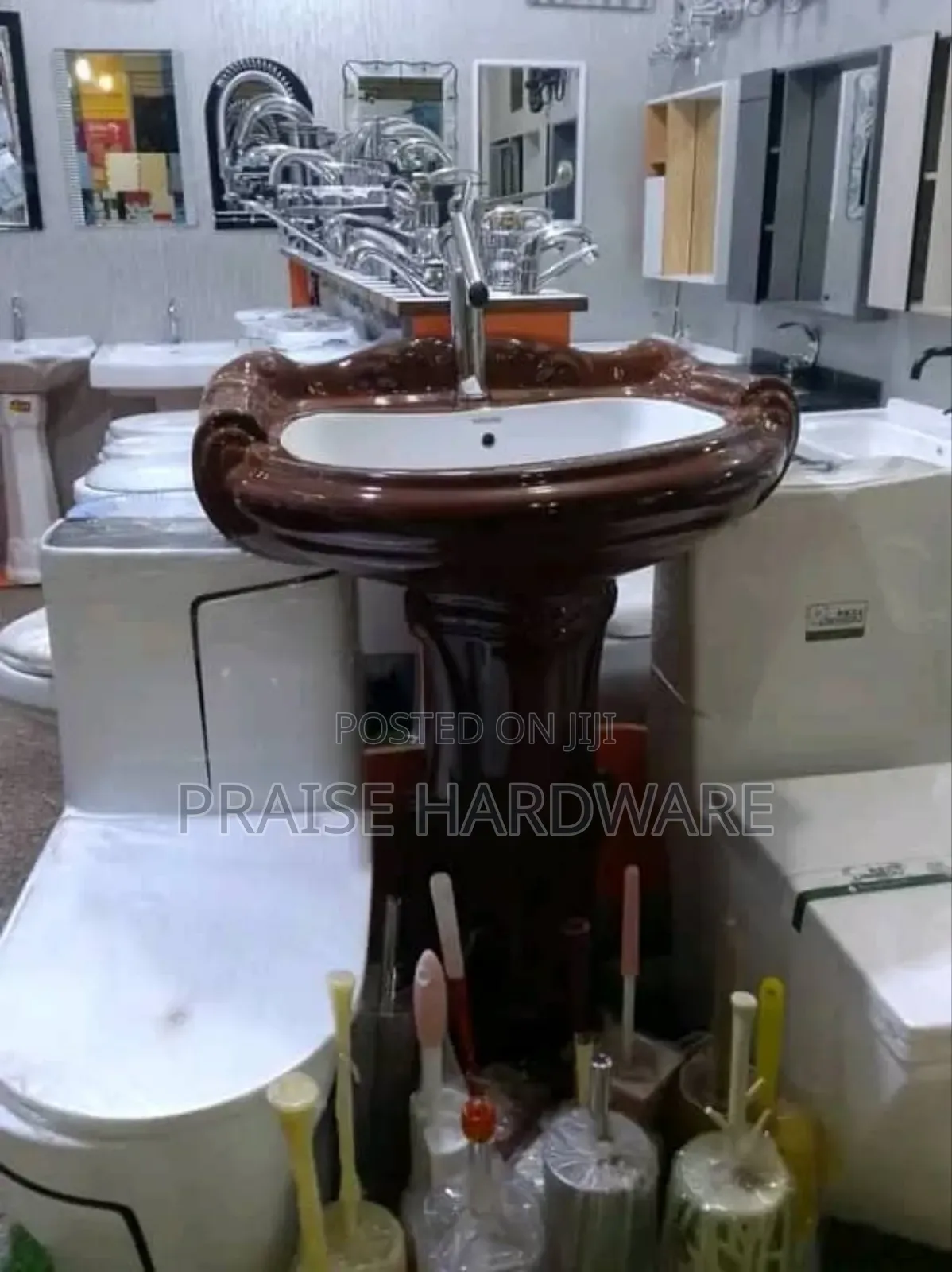 Brown Handwash Basin