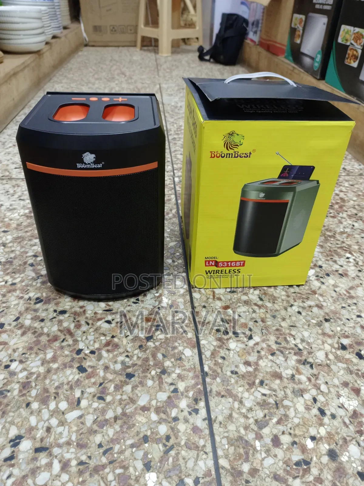 Boombest Ln-5316bt Super Base Wireless and Radio Speaker