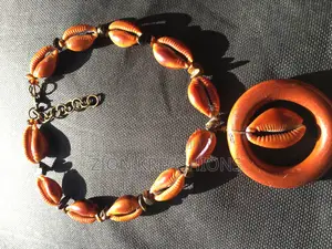Honey Cowrie Shell Necklace Available! Dm to Make Your Order 