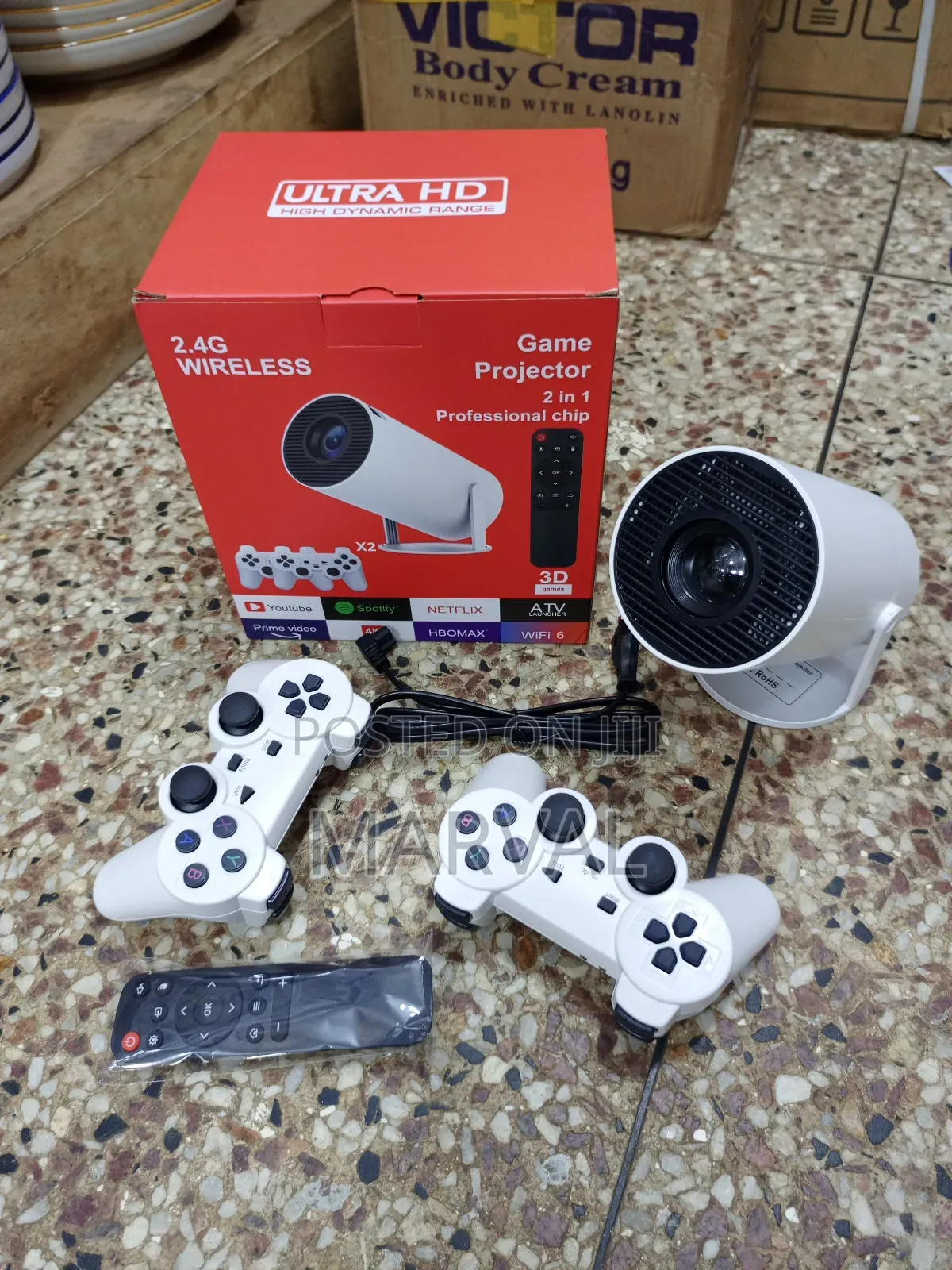 P30 Max Ultra Hd Projector With 3d Gaming