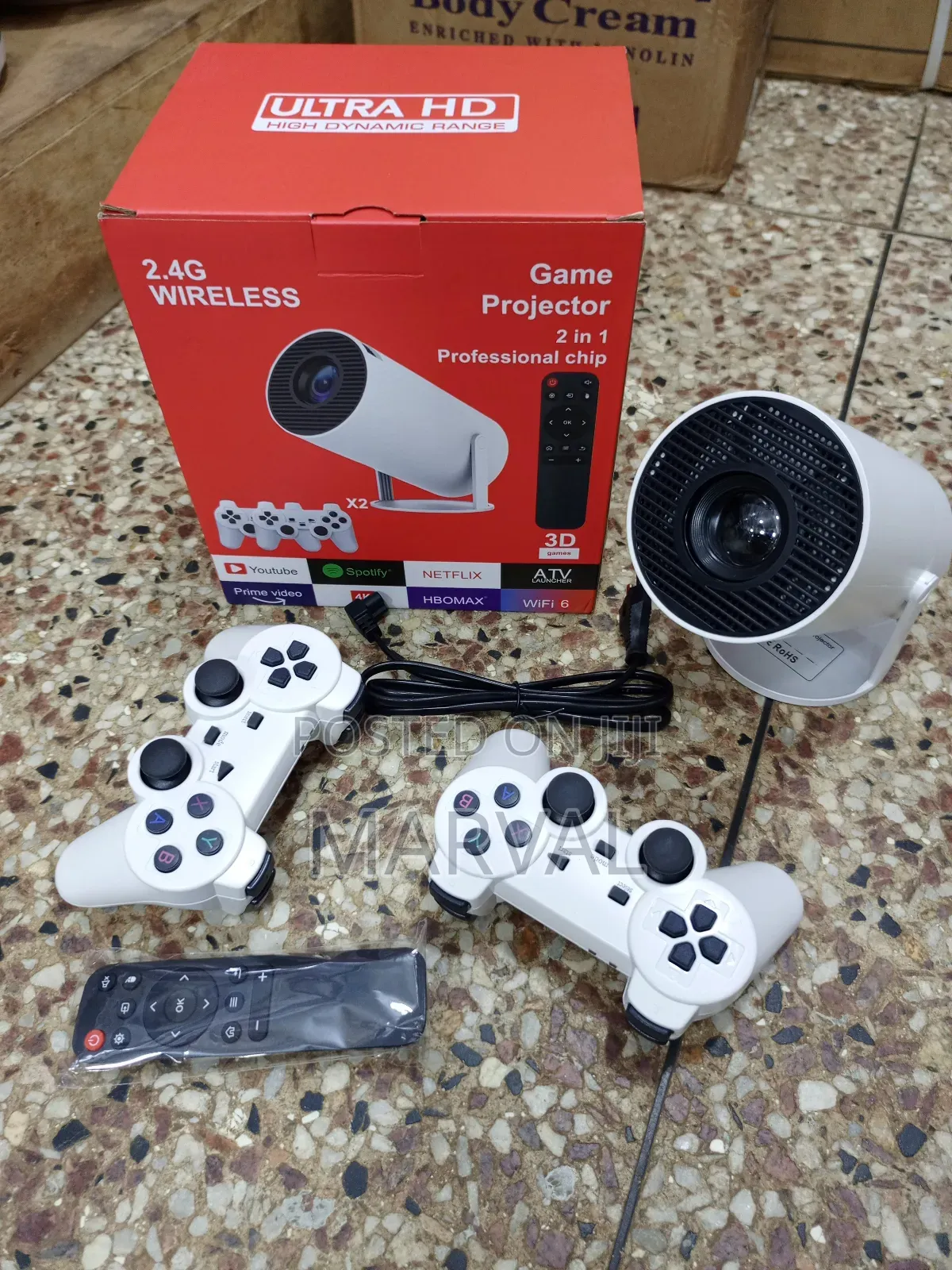 P30 Max Ultra Hd Projector With 3d Gaming