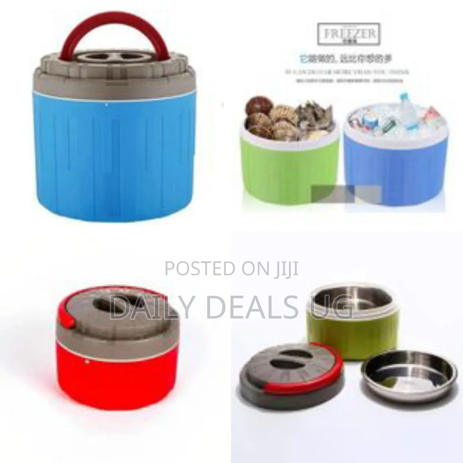 1 Piece of Commercial Portable Insulated Lunch Box Ice Container Rice